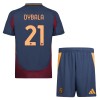 Conjunto (Camiseta+Pantalón Corto) AS Roma Dybala 21 Tercera Equipación 2024-25 - Niño